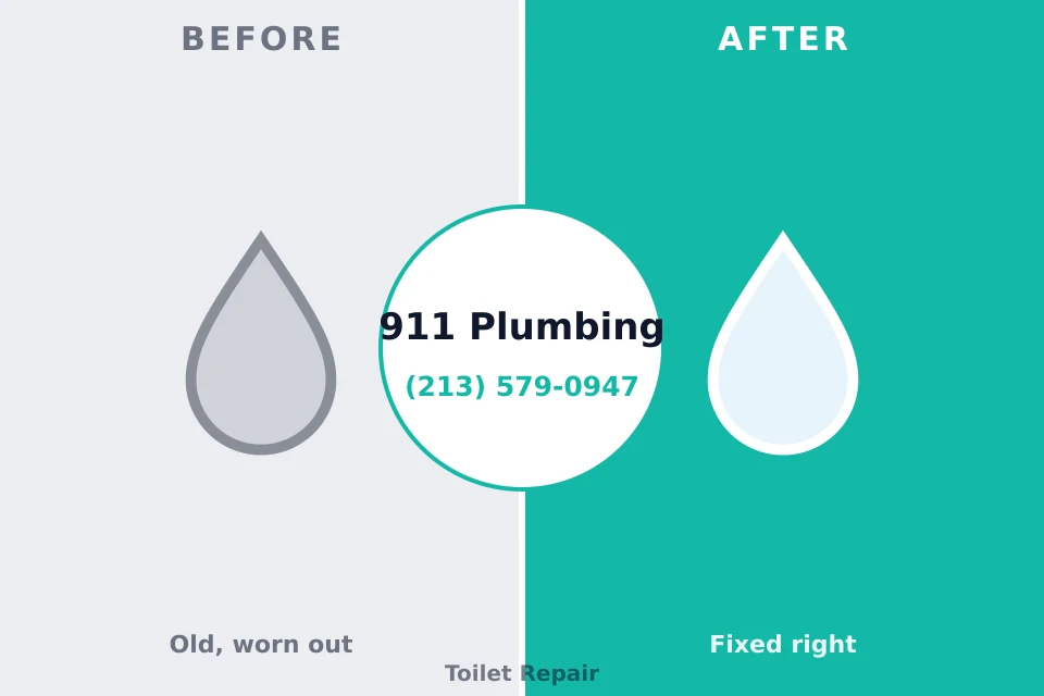 Before and after: plumbing company Greenfield, IA